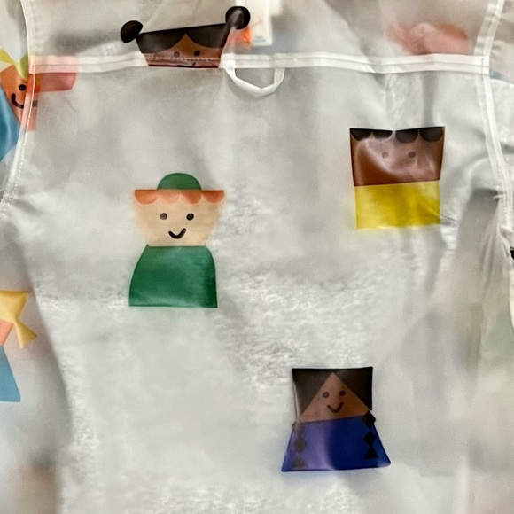 NWT Christian Robinson x Target Faces Raincoat - Picture 5 of 5